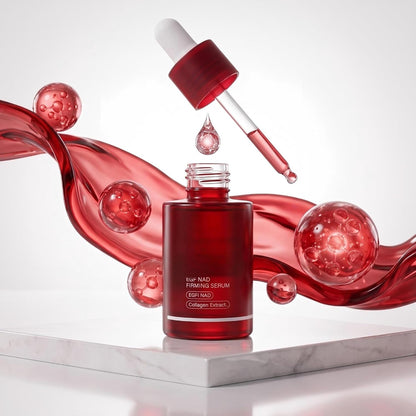 NAD+ EGF Firming Face Neck Serum with Collagen, Korean Skincare